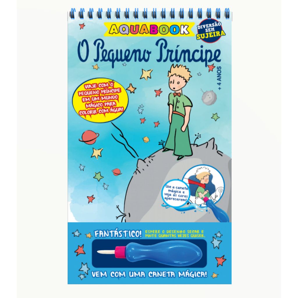 Aquabook Pequeno Príncipe: Aventura Mágica!