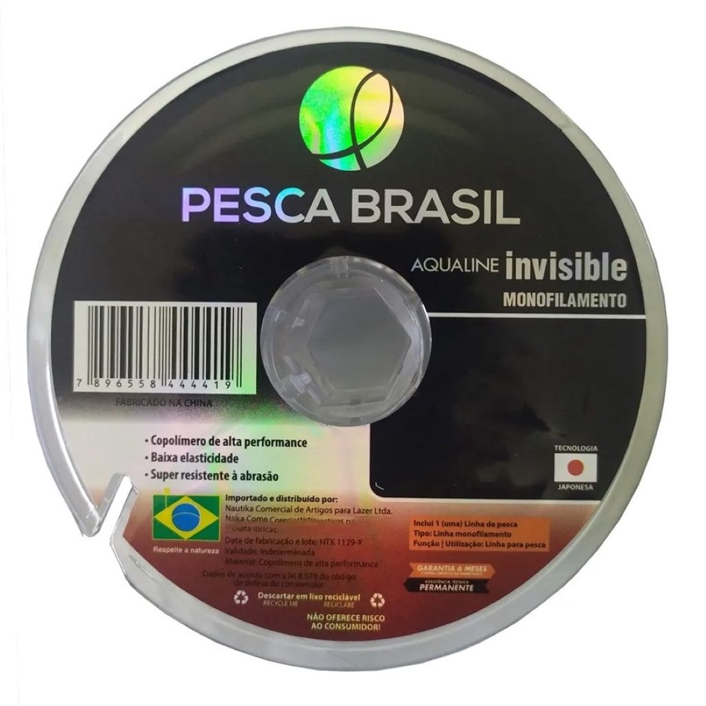 Aqualine Invisible: A Linha de Pesca que Sumiu na Água!
