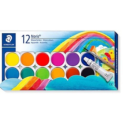 Aquarela Noris Club Staedtler 12 Cores – Ideal para Iniciantes