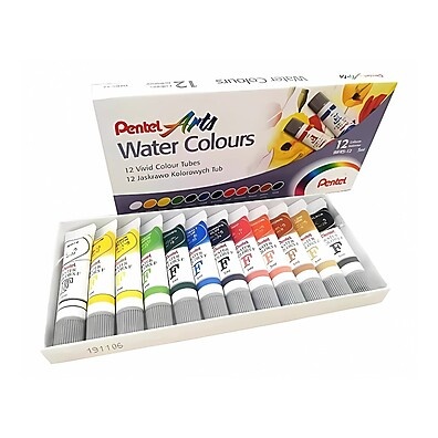 Aquarela Pentel: 12 Cores Vibrantes para Sua Arte!