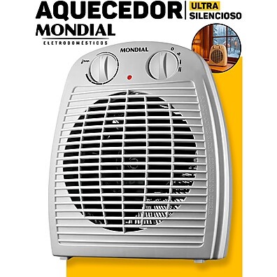 Aquecedor Elétrico Mondial Silencioso – Conforto em Qualquer Cômodo