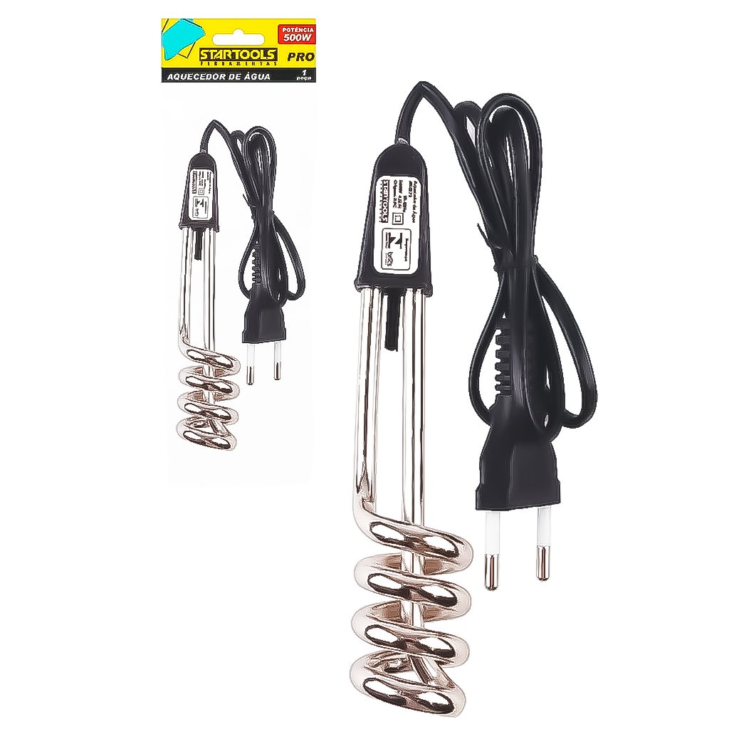 Aquecedor Mergulhão 2000W: Água Quente Rápido!