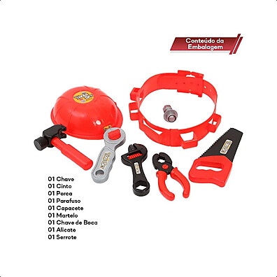 Kit Ferramentas Infantil: A Diversão Começa Aqui! 🛠️