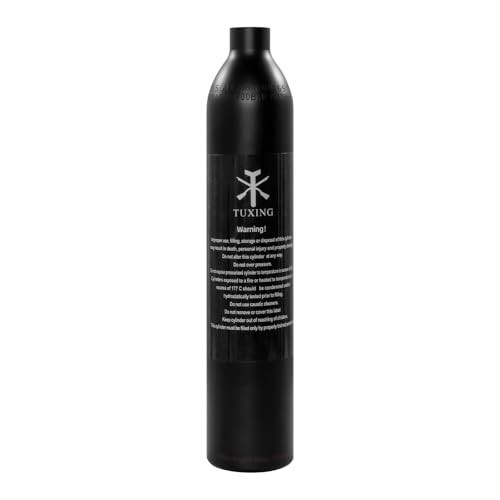 Tanque de Ar TUXING 0.5L 31Ci: Potência e Segurança para Paintball, PCP e Mergulho