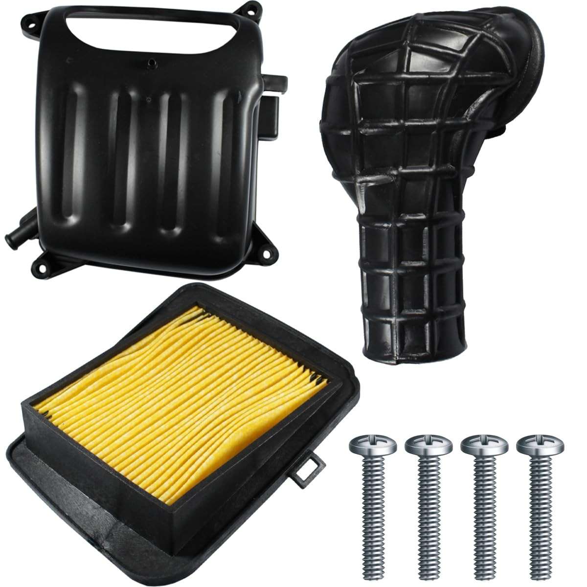 Condutor e Tampa Caixa Filtro Ar Moto Honda CG 150 160 Titan Fan Start 2014-2018