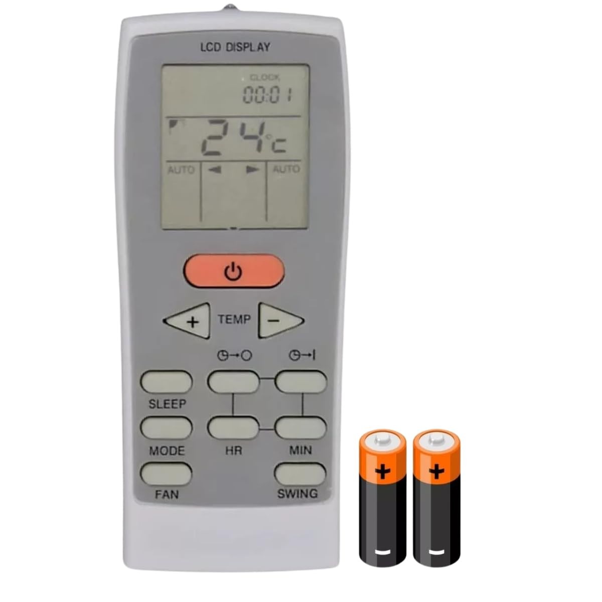 Controle Remoto Universal para Ar Condicionado York Split – Compatibilidade Total com Modelos GZ-12A-E1, 12B e YJE