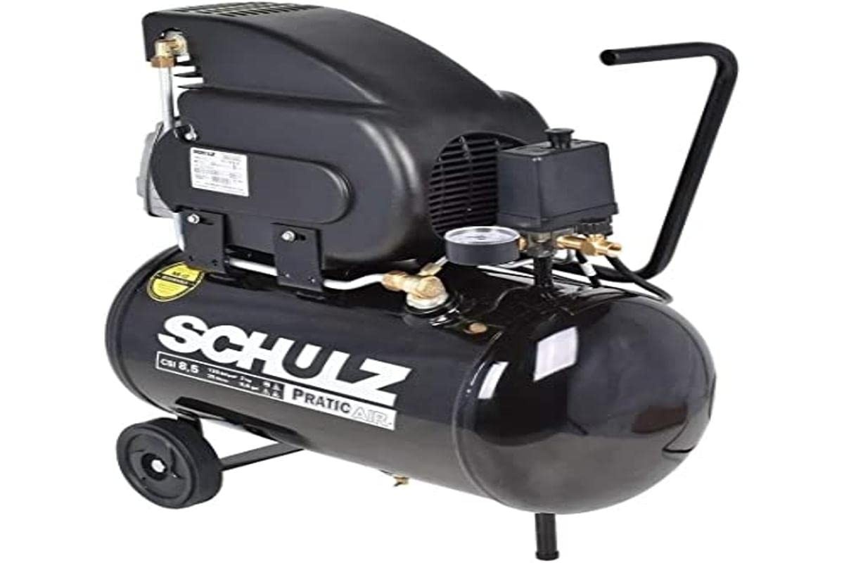 Compressor de Ar Schulz CSI 8,5/25 Pratic Air: Potência e Mobilidade para Seus Projetos