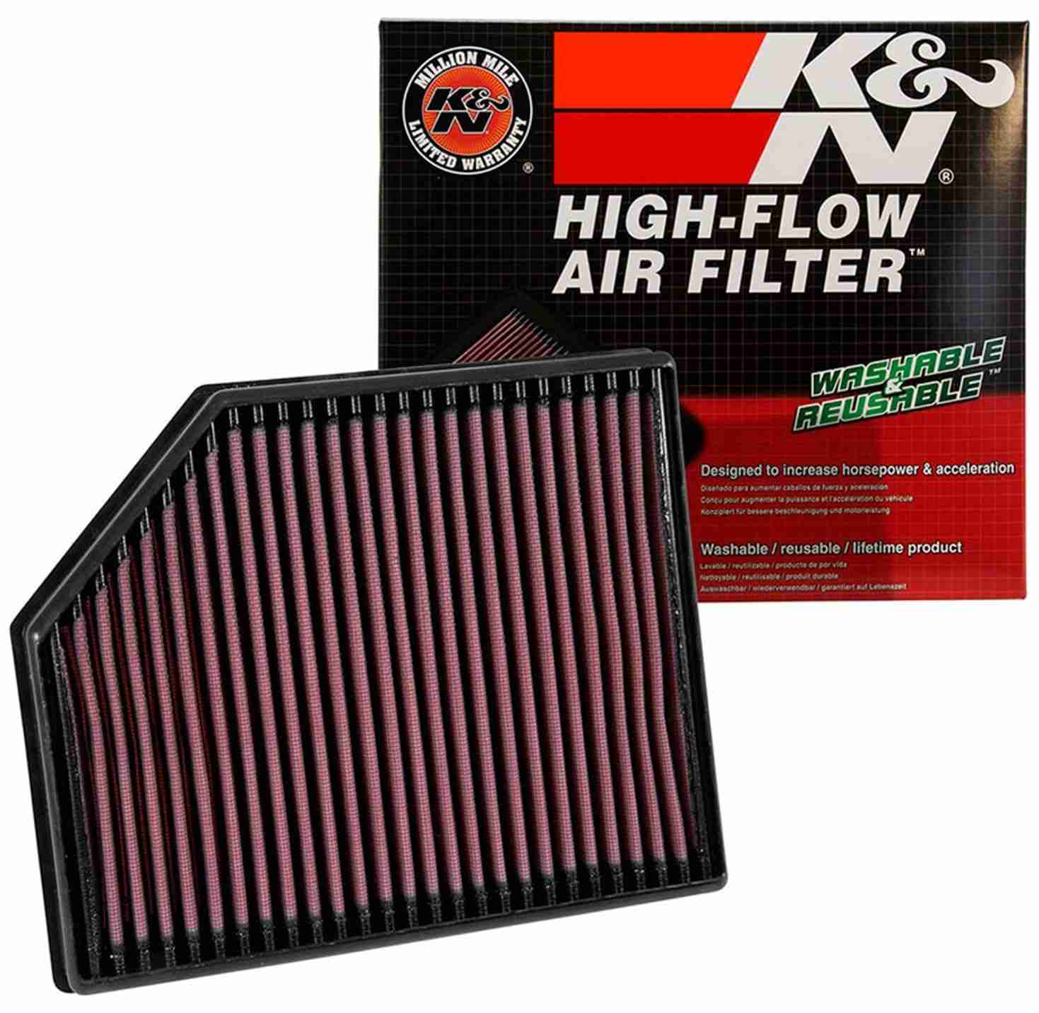 Filtro de Ar K&N Alto Fluxo Vitalício para Volvo: Potência e Economia Garantidas