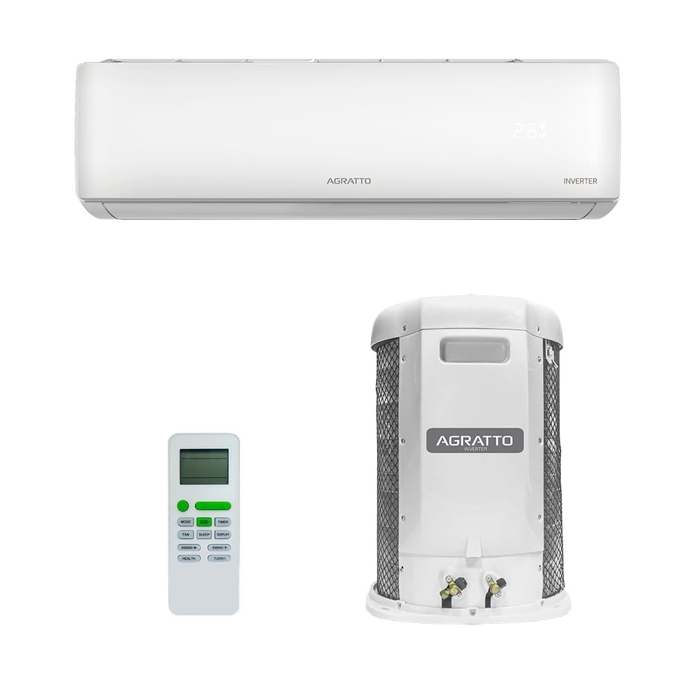 Ar Condicionado Split Hi Wall Agratto Liv Top Inverter 24.000 Btus Quente e Frio 220V com Tecnologia R-32