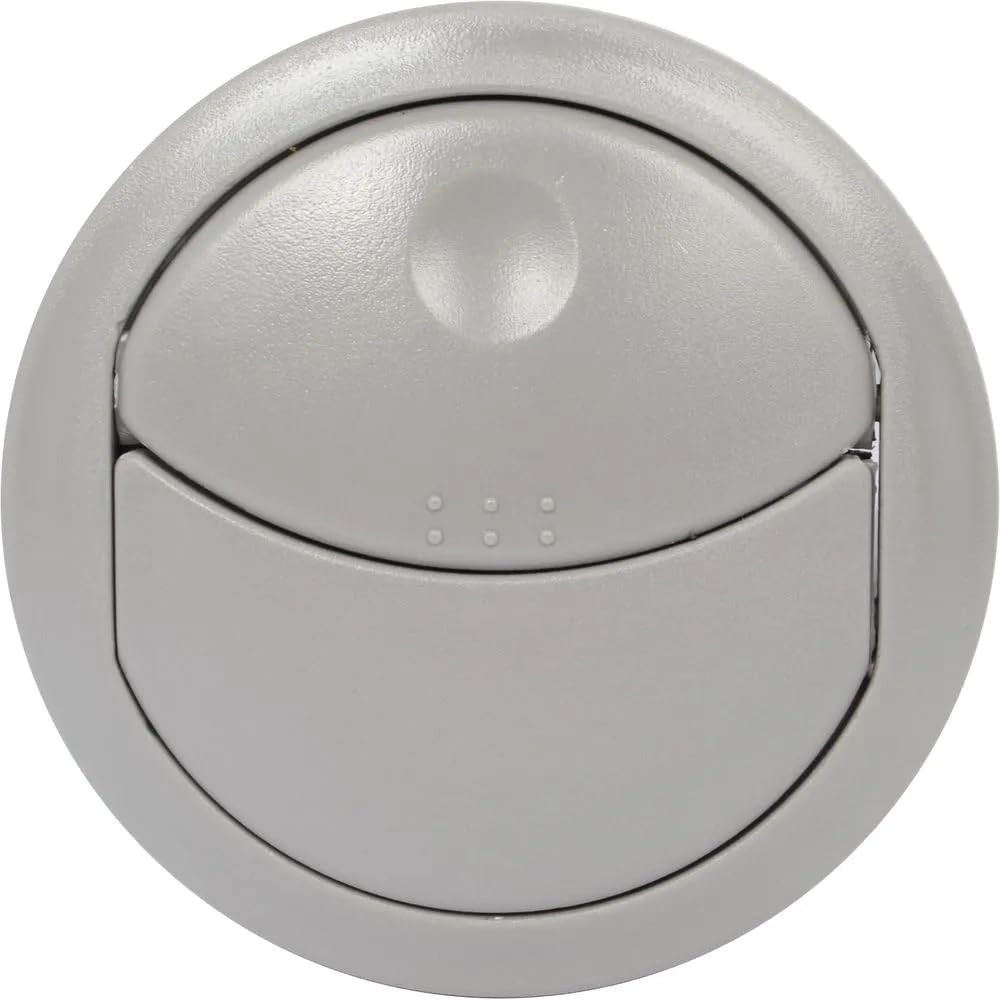 Difusor de Ar Lateral Cinza Claro para Novo Uno e Nova Fiorino (2010-2021)