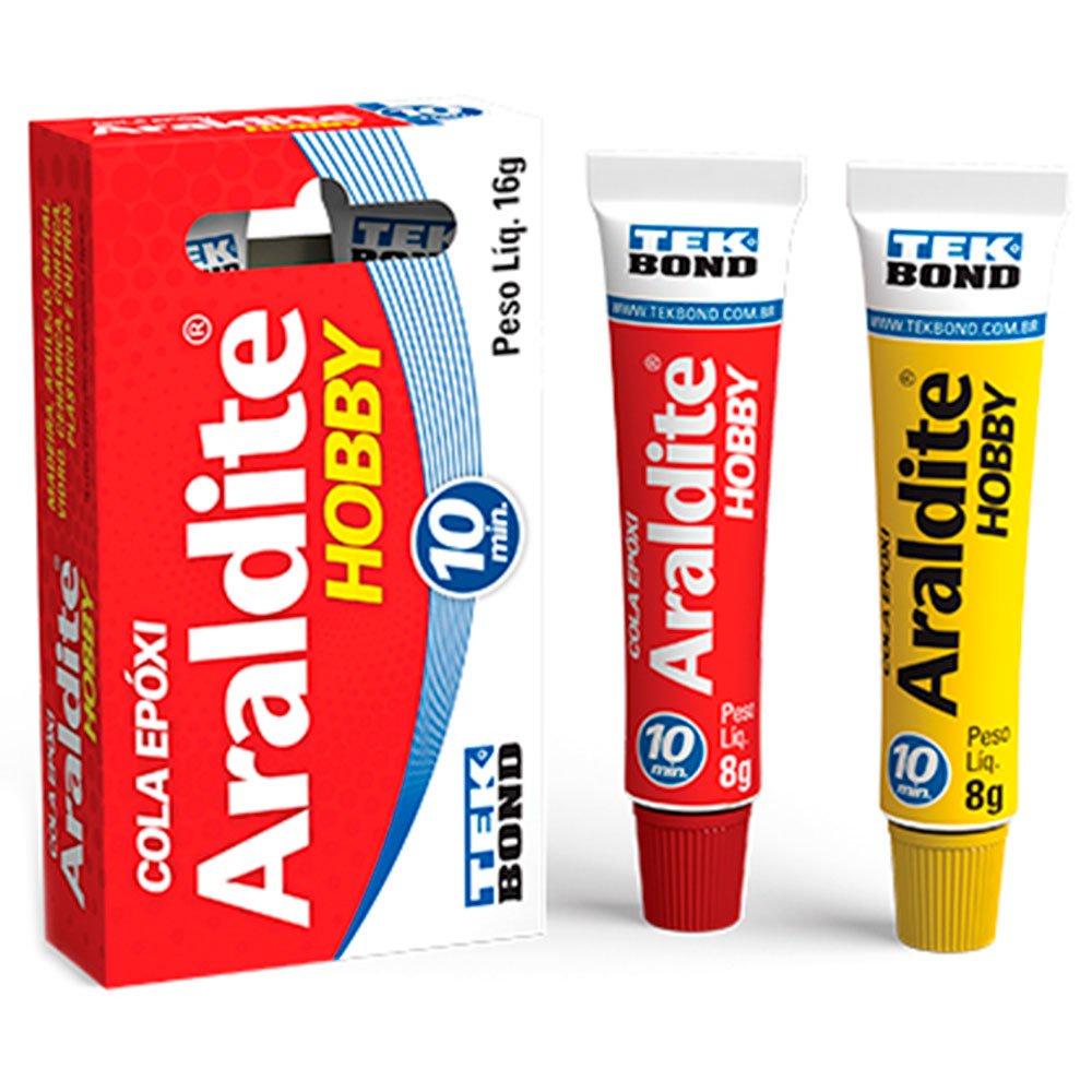 Araldite Hobby: Cola Epóxi Rápida 10 Minutos - 16g