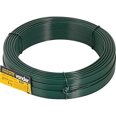 Arame PVC Verde Vonder 1kg BWG18: Resistência e Versatilidade