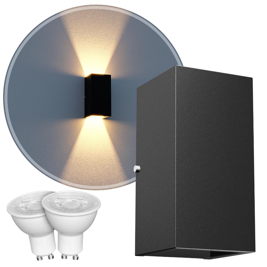 Arandela Externa Foco Longo MF164 + LED GU10: Iluminação Moderna e Resistente