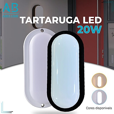 Arandela Tartaruga LED: Ilumine com Estilo!
