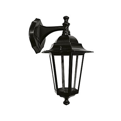Arandela Taschibra Colonial Preto – Elegância Rústica com Potência E27