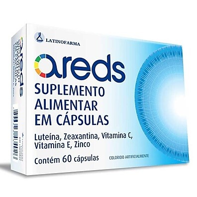 Areds: Visão Protegida com 60 Cápsulas