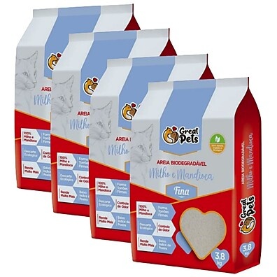 areia-biodegradavel-great-pets-38kg-higiene-natural-para-gatos