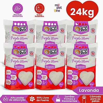 Areia Gatos Lavanda: 6x Mais Frescor!
