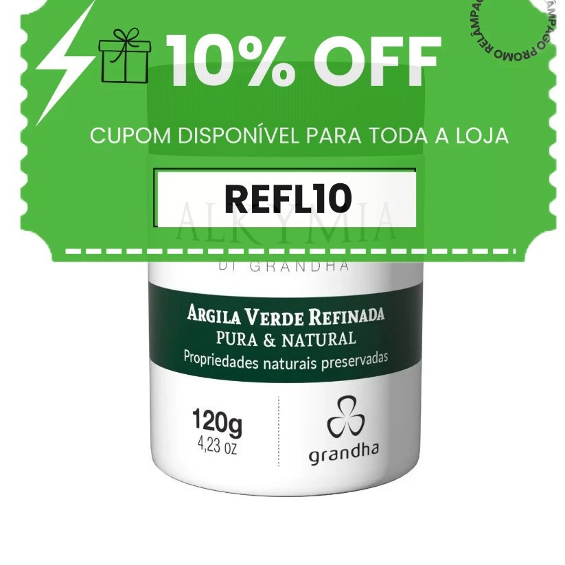 Argila Verde Alkymia: Pele Oleosa e Acne Nunca Mais!