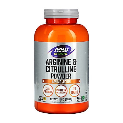 Arginina e Citrulina Pó Now Foods 340g: Potência em Pó para Performance