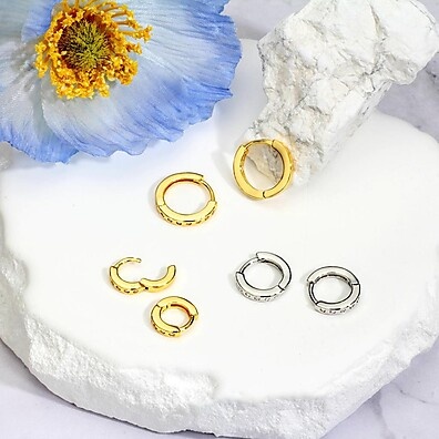 Argola Folheada Ouro 18k: Elegância Antialérgica