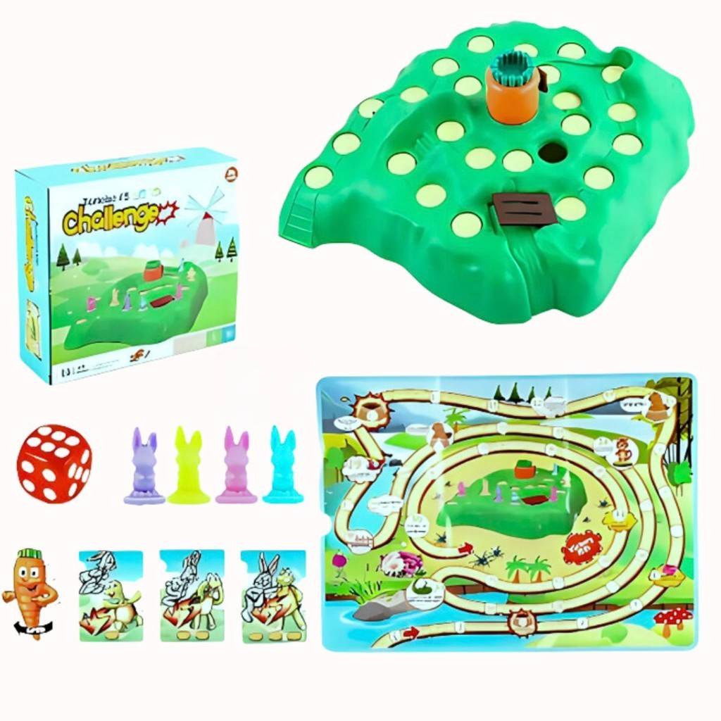 Armadilha dos Coelhos: Jogo de Tabuleiro Divertido!