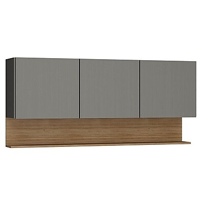 Armário Aéreo 150cm 3 Portas Lina Z06 – Estilo e Praticidade na Cozinha