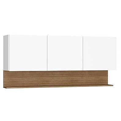 Armário Aéreo 3 Portas 150cm com Design Moderno - Kits Paraná