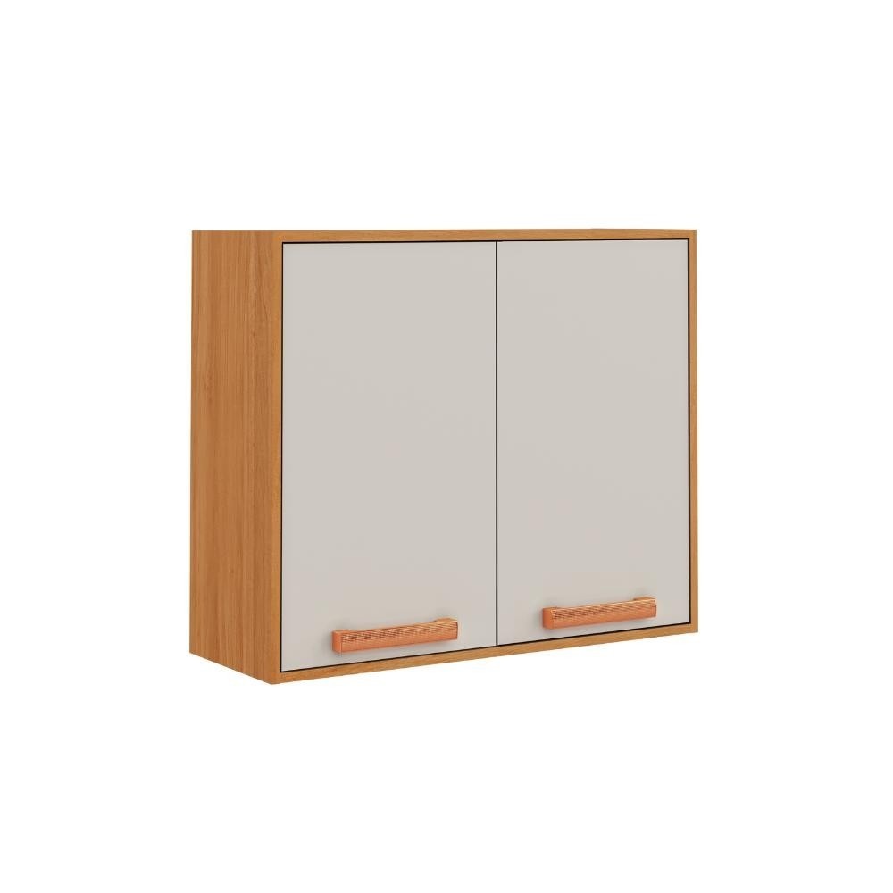 Armário Aéreo 80cm Nápoles: Organize com Estilo!