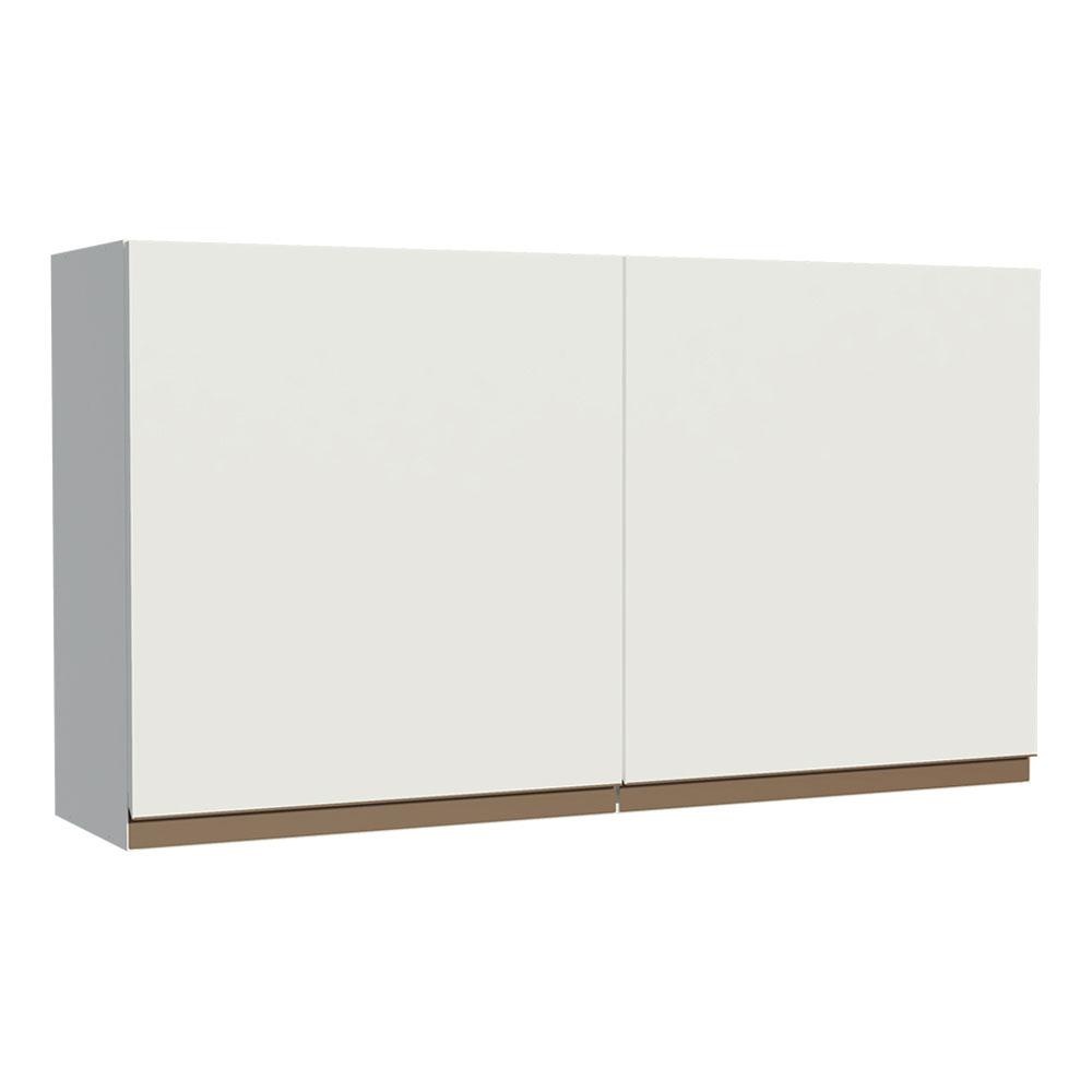 Armário Aéreo Cozinha 120cm Branco Reims Madesa