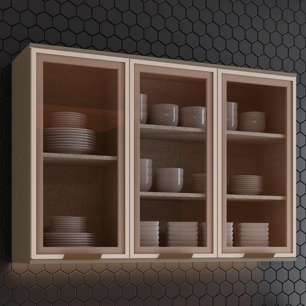 Armário Aéreo Cozinha 120cm: Mais Espaço e Estilo!