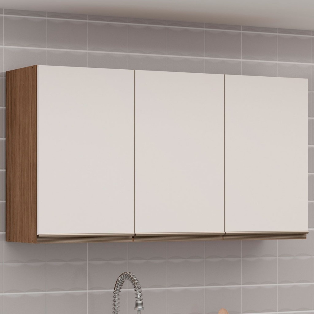 Armário Aéreo Cozinha 3 Portas: Design e Praticidade