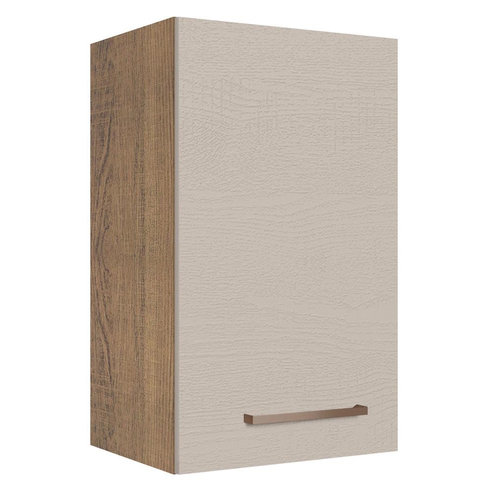 Armário Aéreo Cozinha 40cm Agata Madesa: Rustic e Crema