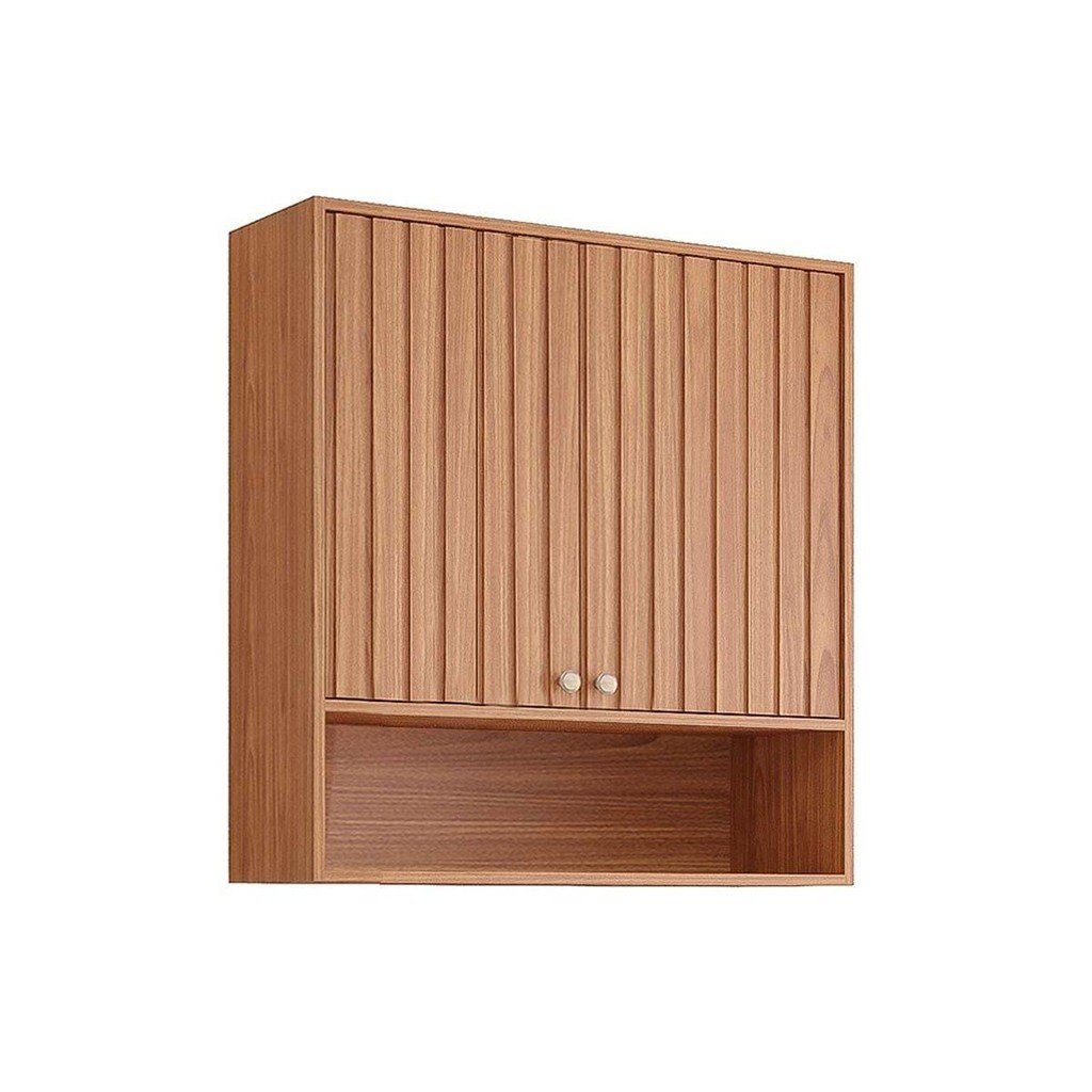 Armário Aéreo Cozinha 80cm Ripado: Divina MGM