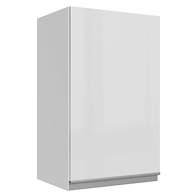 Armário Aéreo Madesa 40cm Branco Brilho: Elegância e Praticidade