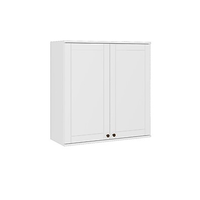 Armário Aéreo Milla 80cm: Branco e Funcional