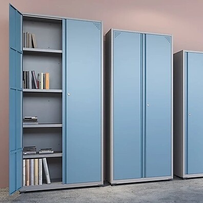 Armário de Aço 2 Portas: Organize seu Escritório!