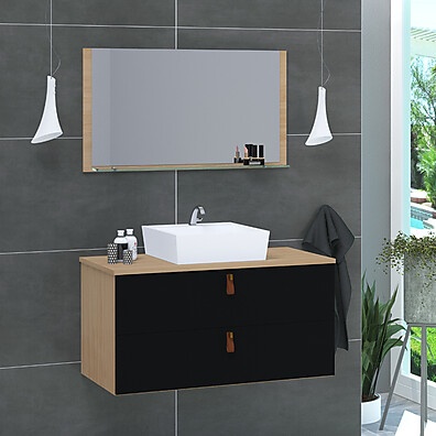Armário de Banheiro Berlim 60cm: Completo e Elegante