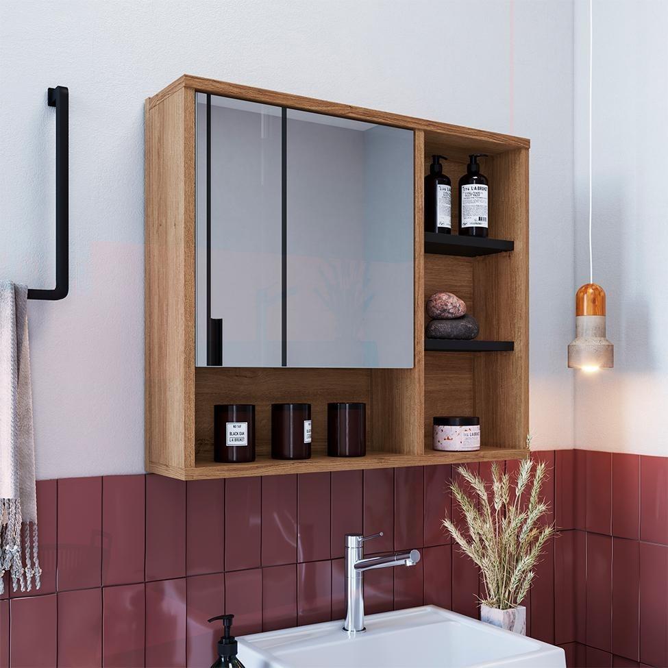 Armário de Banheiro Versato: Organize com Estilo!