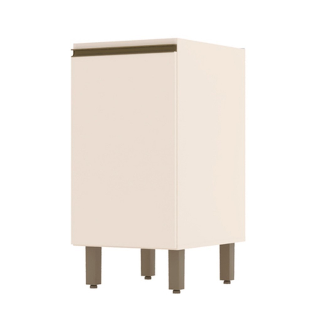 Armário de Cozinha 1 Porta Connect Off White