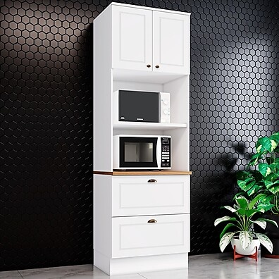 Armário de Cozinha Compacto: Mais Espaço e Organização!