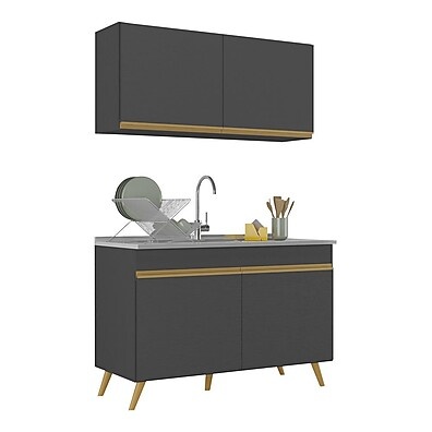 Armário de Cozinha Veneza 120cm: Organização e Estilo em um Só Lugar