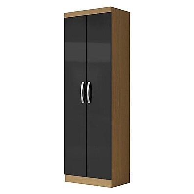 Armário Multiuso 2 Portas New Atacama Grafite – Organize com Estilo