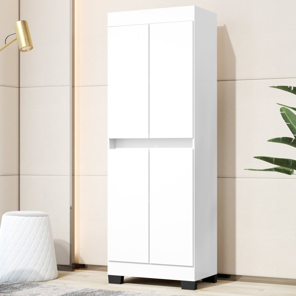 Armário Multiuso 4 Portas: Organize com Estilo!