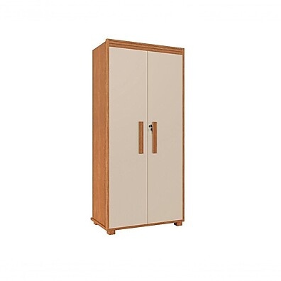 Armário Multiuso Atenas MDF Nature-off White – Versátil e Espaçoso