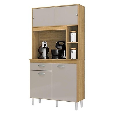 Armário Para Cozinha Kit Duda 90 Cm – Espaço e Estilo na Sua Cozinha