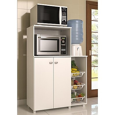 Armário para Forno e Microondas Branco – Organize sua Cozinha