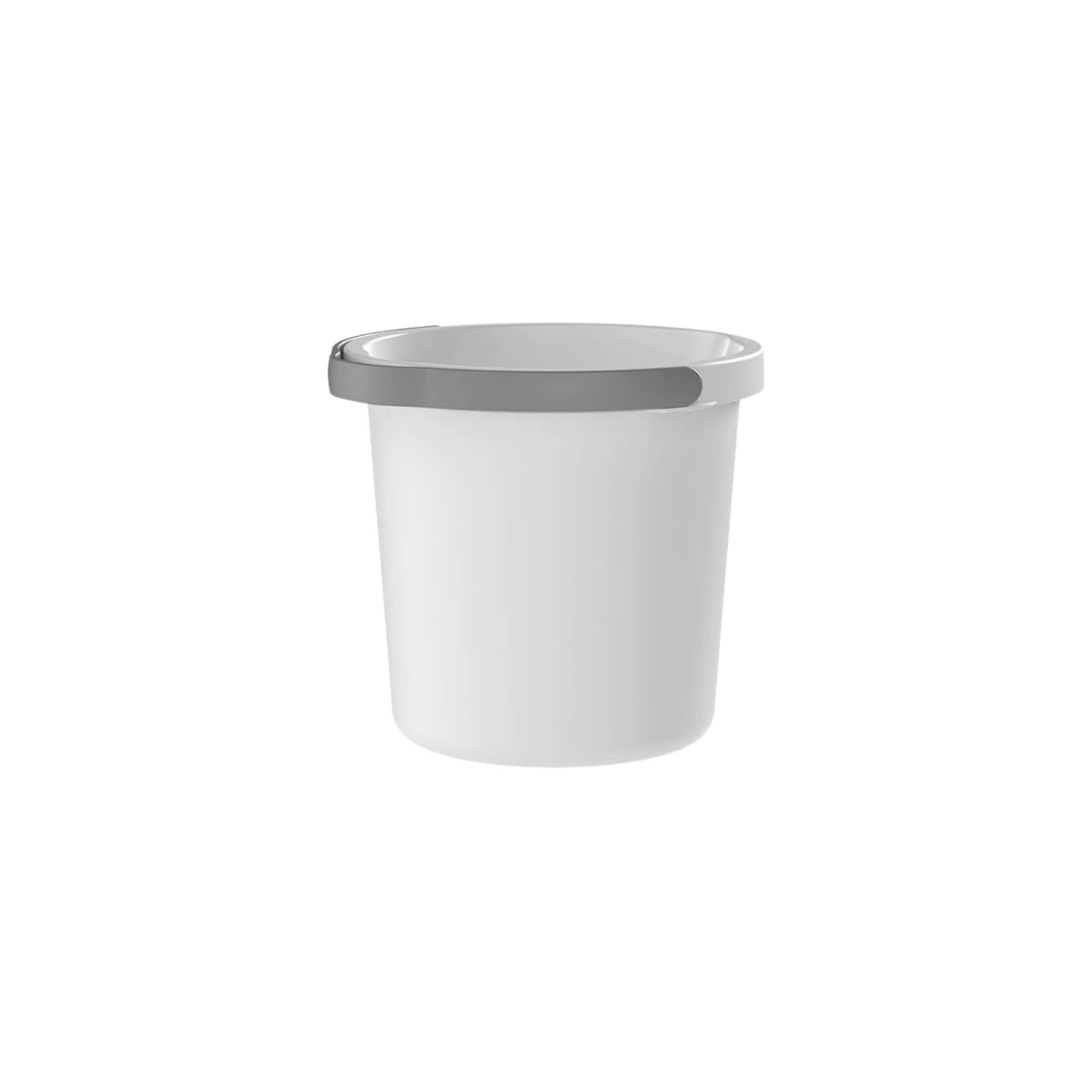 Balde 8,5L Natural Linha Flow - Design Moderno e Resistente para Armazenamento