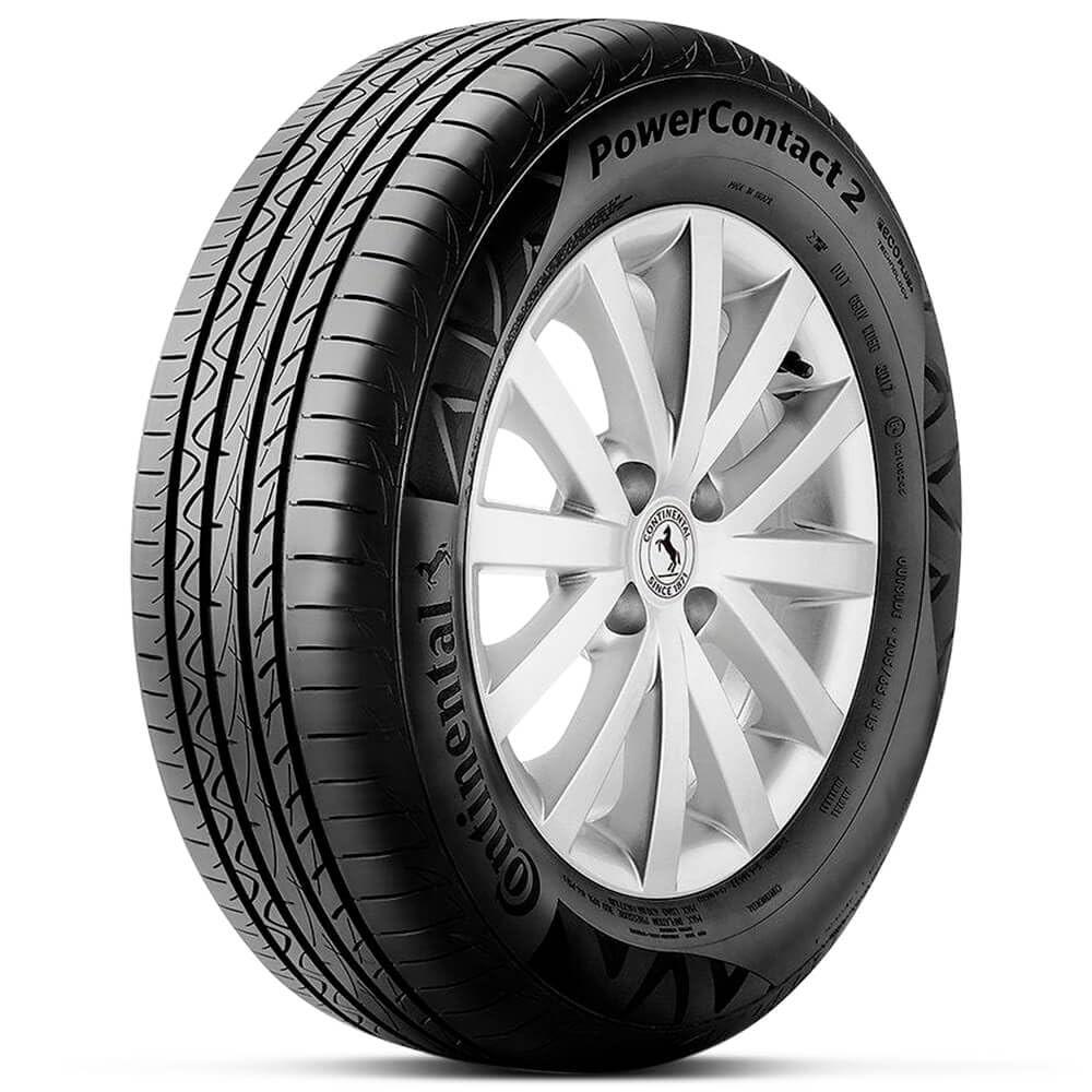 Pneu Aro 16 Continental 205/55 R16 91V PowerContact 2: Segurança e Desempenho para Seu Carro