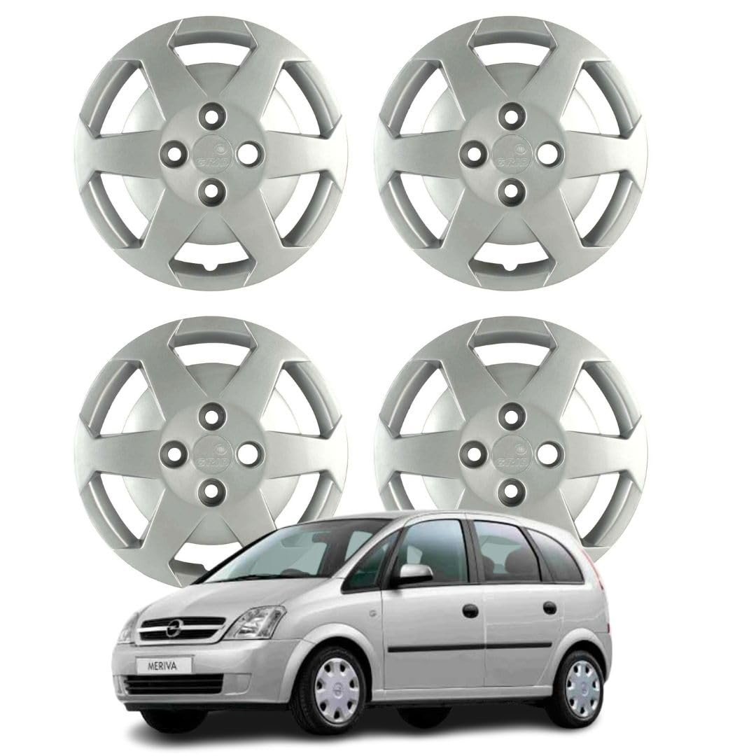 Jogo de Calotas Aro 14 GM Meriva: Design e Proteção para Seu Carro